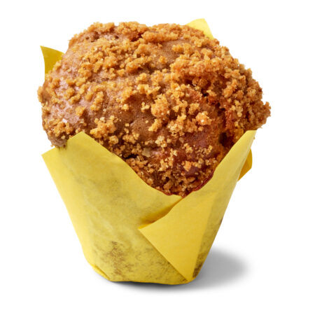 Appel crumble muffins